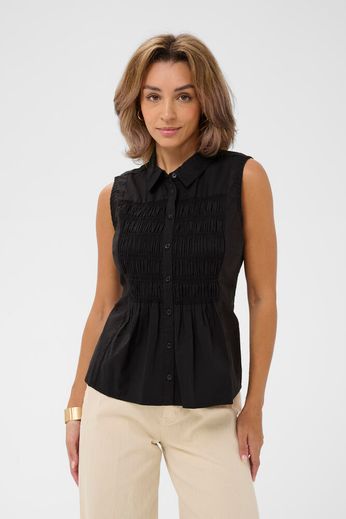 Blouse sans manches CRSilje Cream 