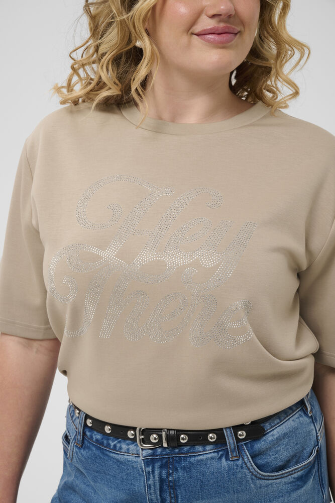 T-Shirt KCharmona Kaffe Curve