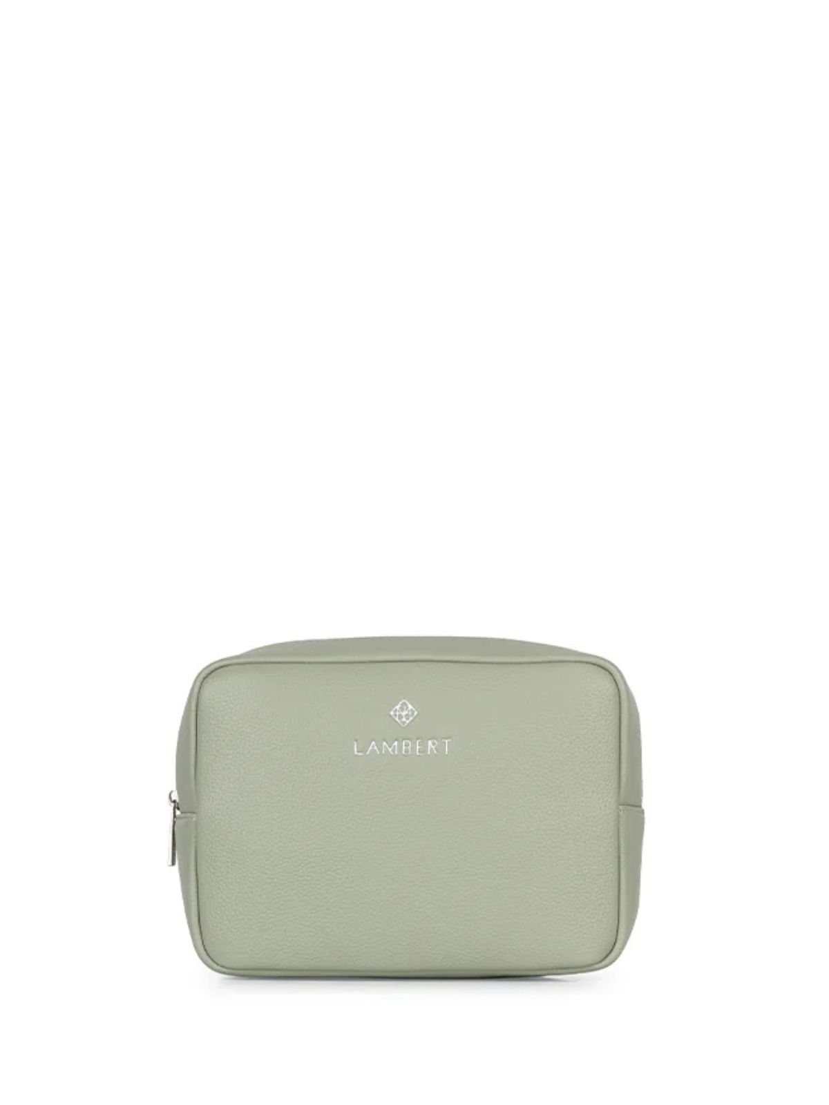 La Zoe - Trousse en cuir vegan sage Lambert 