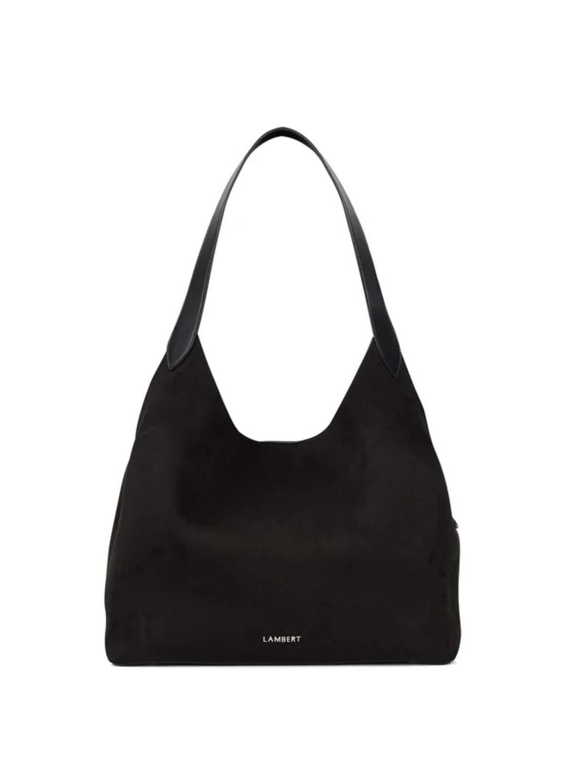 Le Katy - Sac fourre-tout en suède vegan noir Lambert