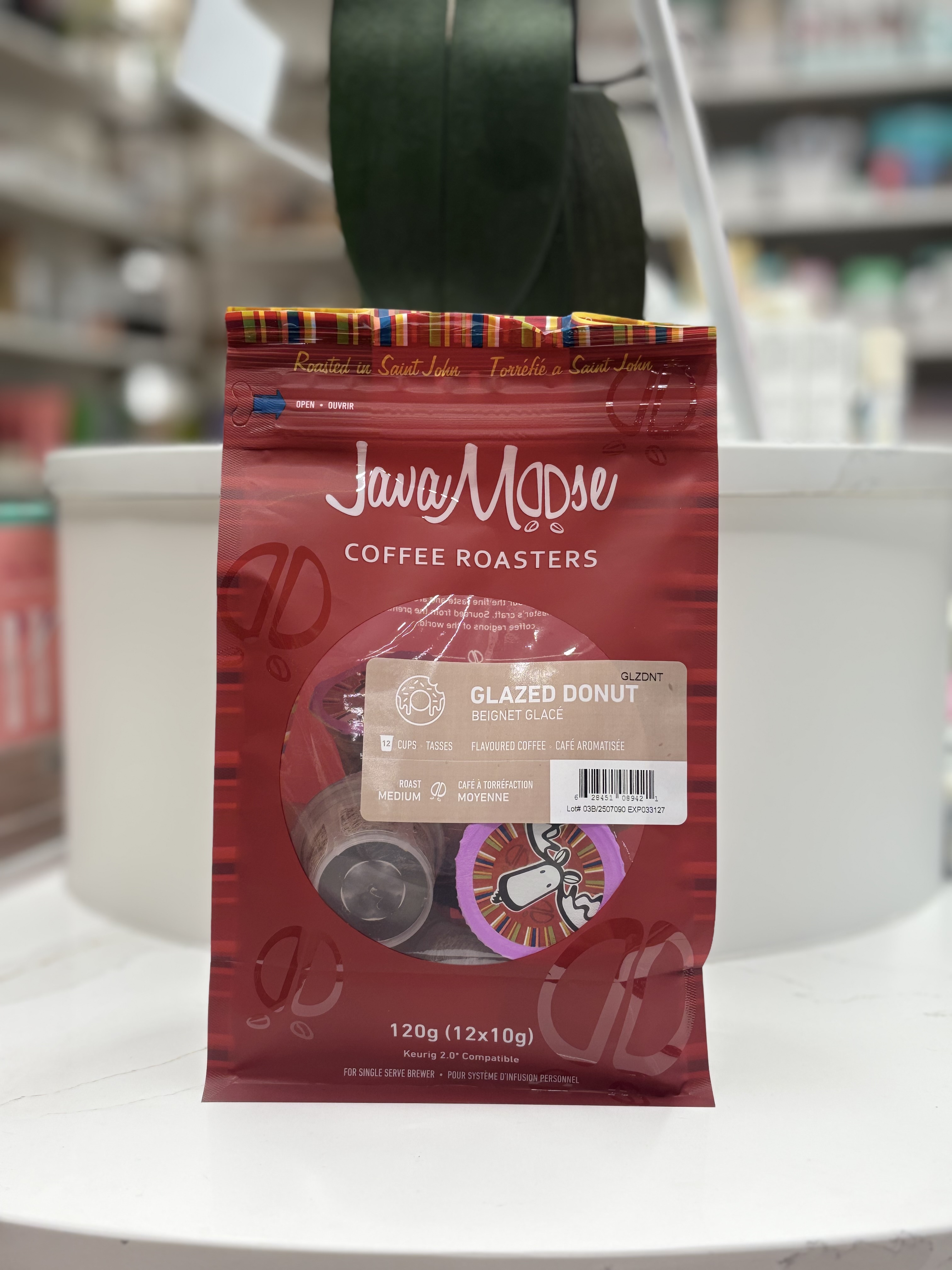  Donut glacé- Capsules à usage unique JavaMoose