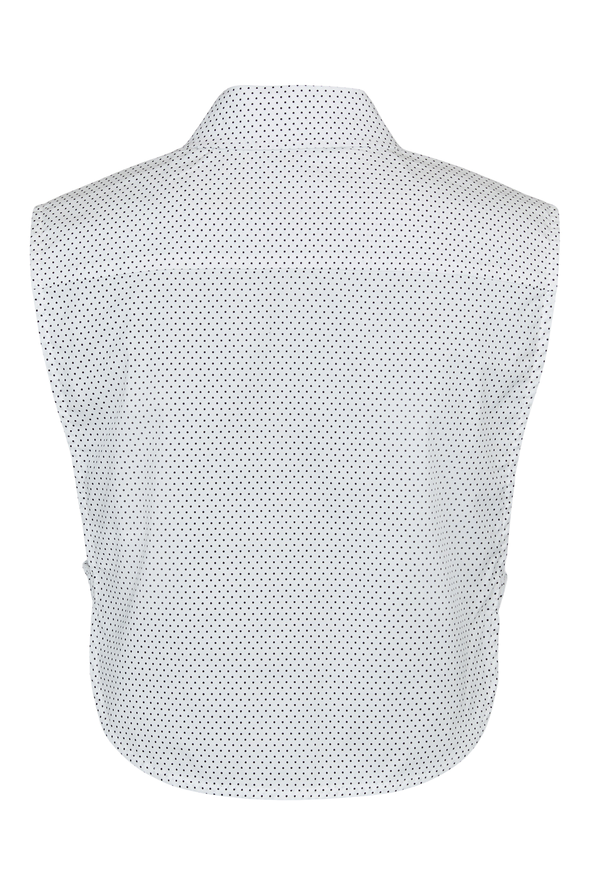Col Plastron Imprimé de Petits Pois Sunday 6458 