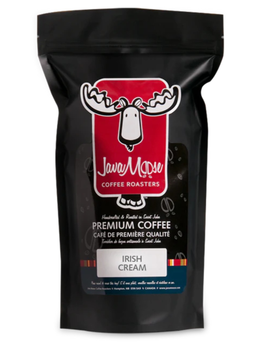 Crème irlandaise DECAF en grains Javamoose