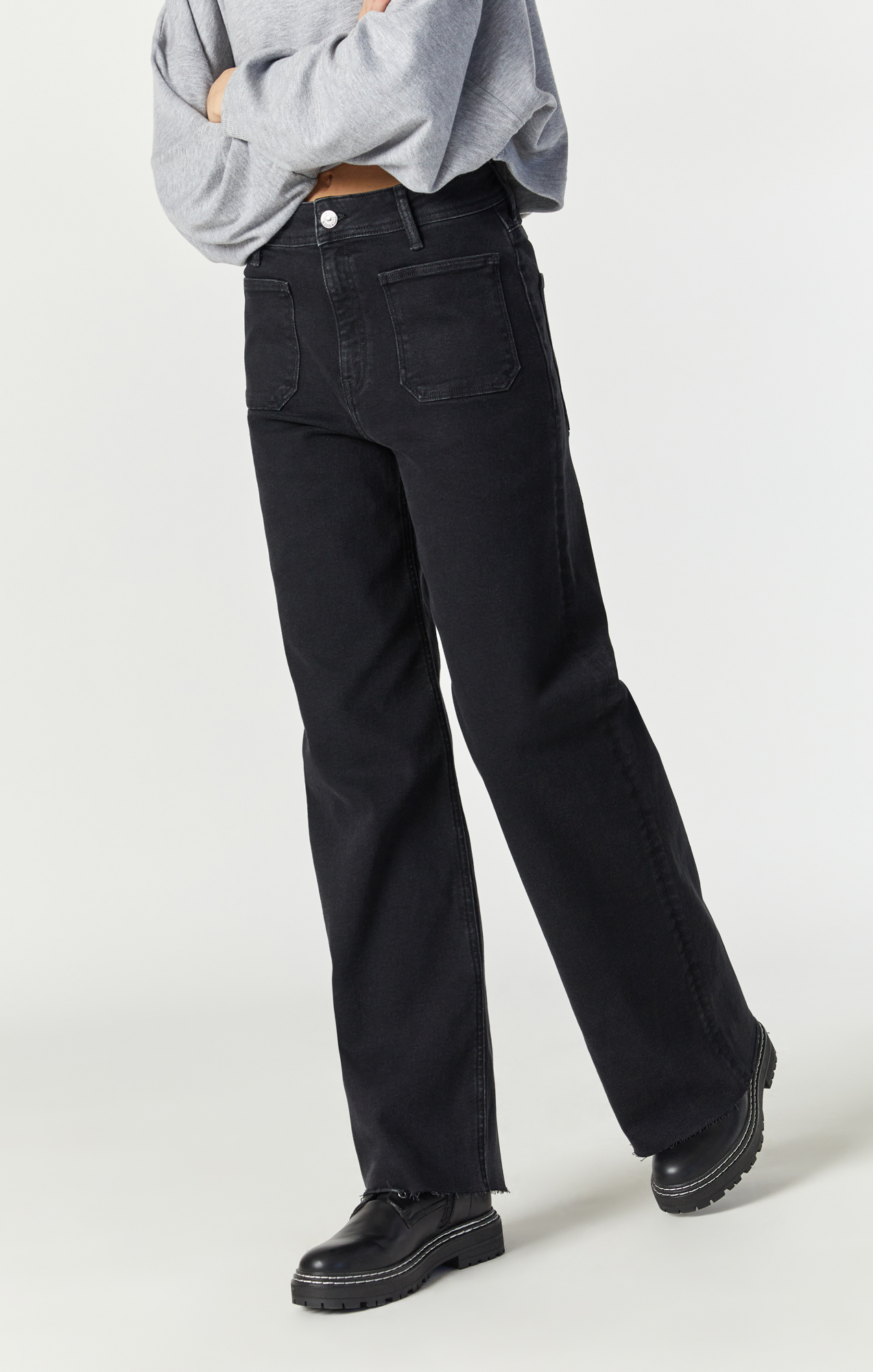 Jean Paloma à Jambe Large Mavi Deep Smoke Flex Blue 25