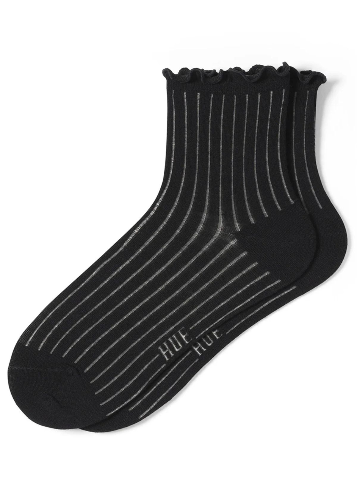 Chaussette côtelées transparentes Hue