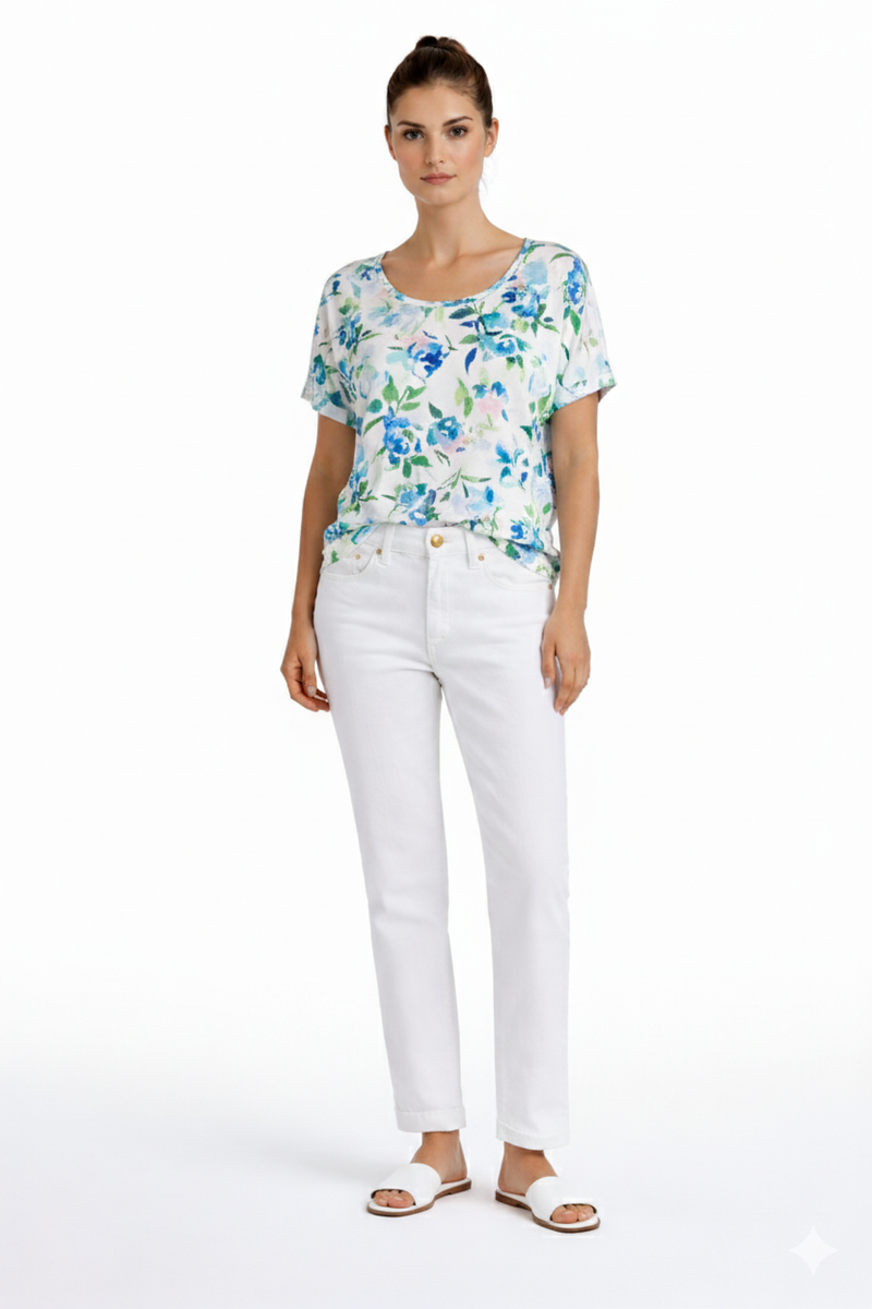 Jeans à jambe droite Carreli