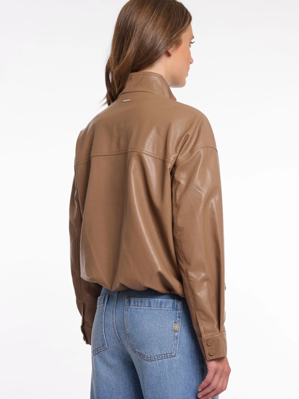 Veste blouson Shay effet cuir Rino & Pelle