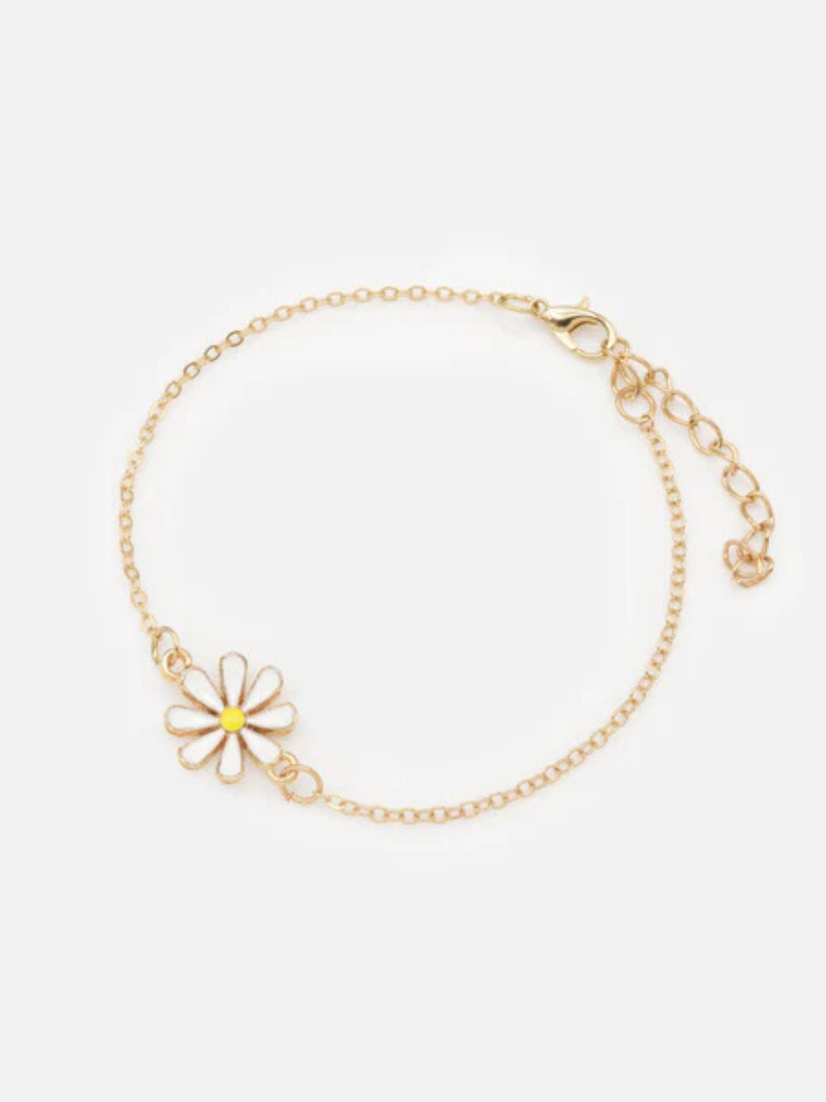 Bracelet doré marguerite Bizou 