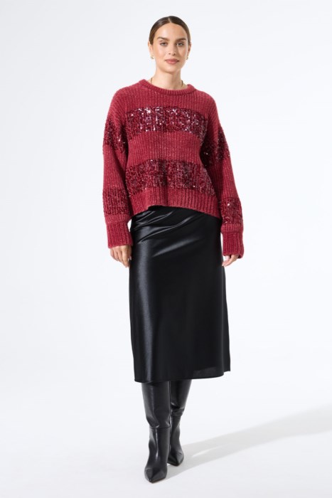 Jupe en satin Garcia