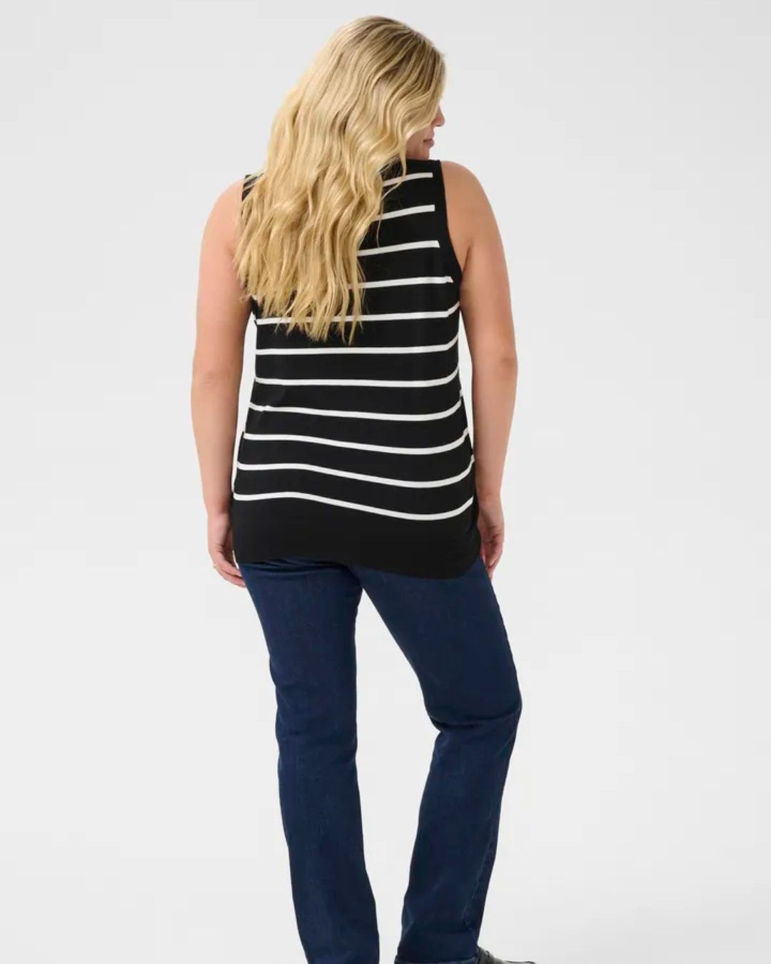 Camisole avec rayures KClizzy Kaffe Curve 10583104