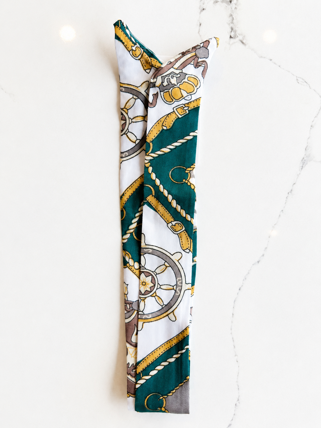 Foulard ruban en satin 
