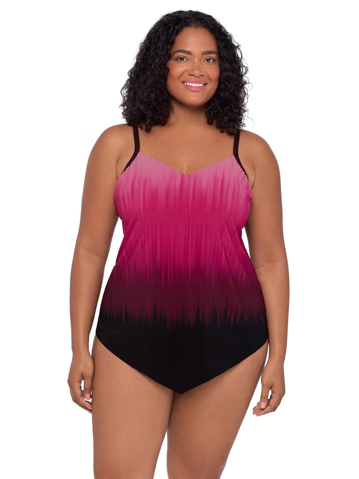 Haut tankini ombré Trimshaper