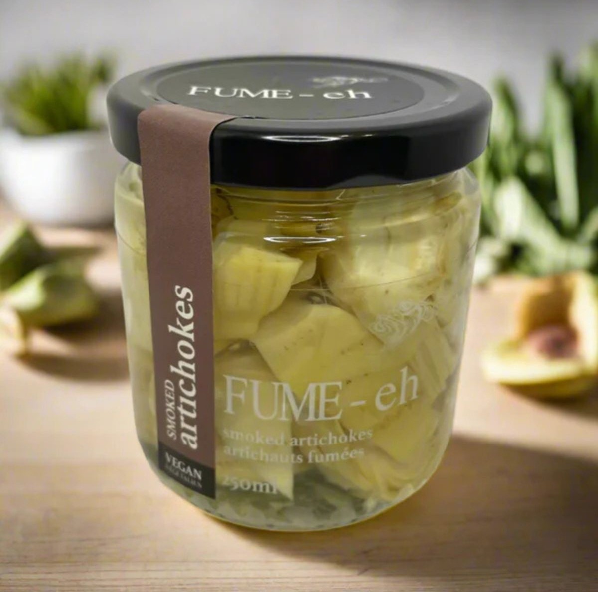 Tapenade Artichauts fumés 250ml Fume-eh