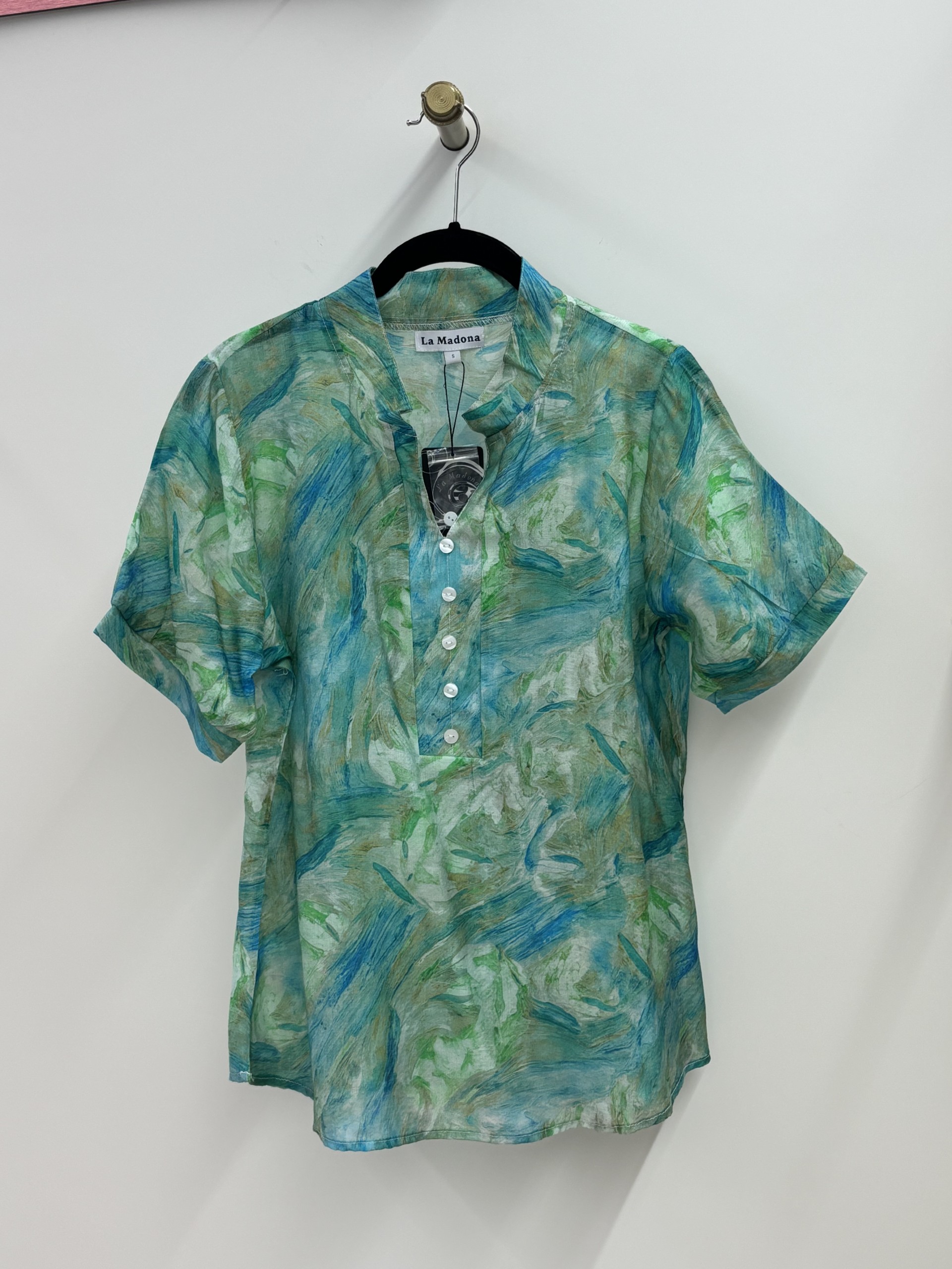 Chemise à manches courtes La Madona 