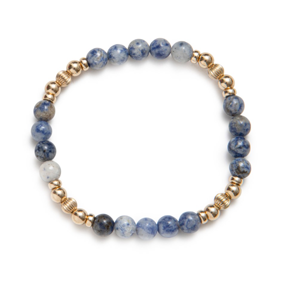 Bracelet Be Contemporary gold Lithos Beblue