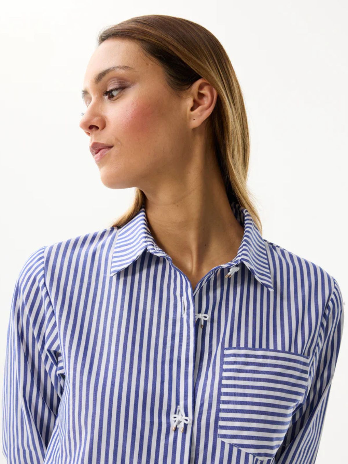 Chemise rayée Leo & Ugo