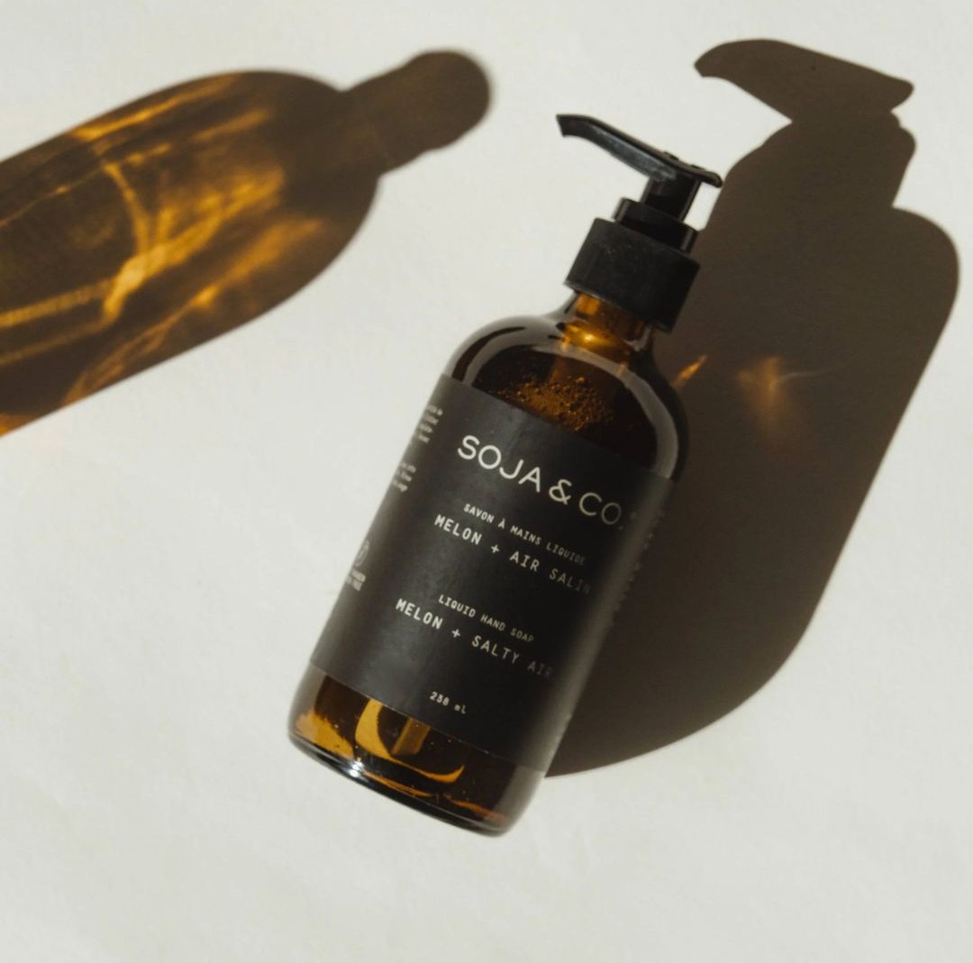 Savon à Mains Liquide Melon et Air salin SOJA & CO