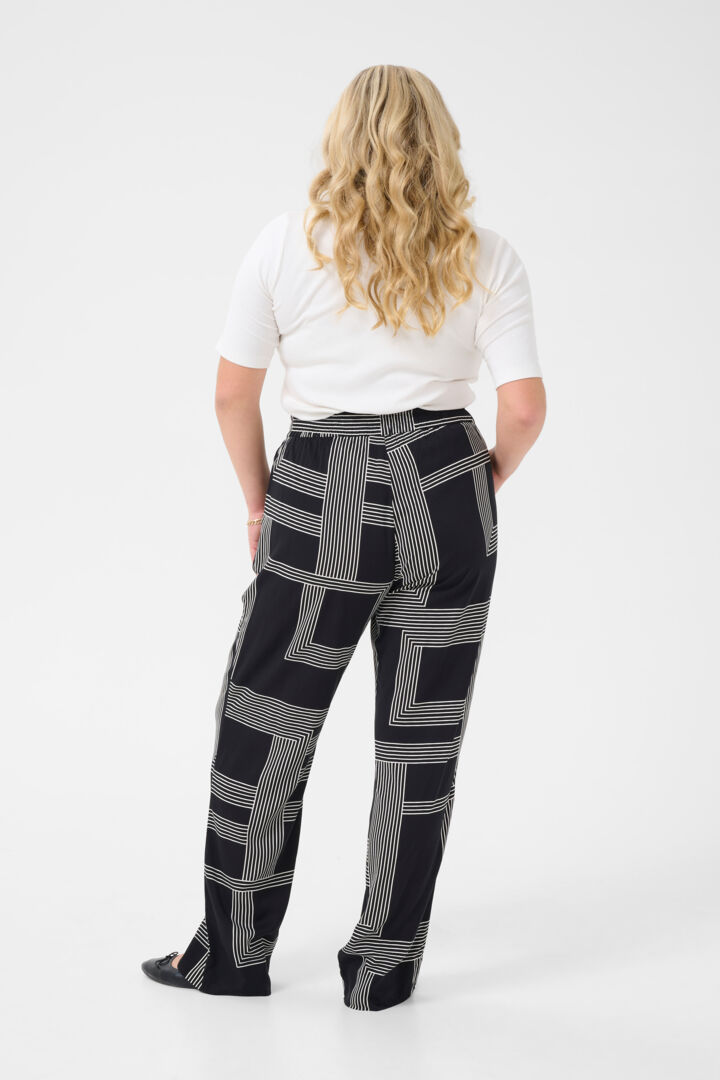 Pantalon avec ligne Kaffe Curve 10583425