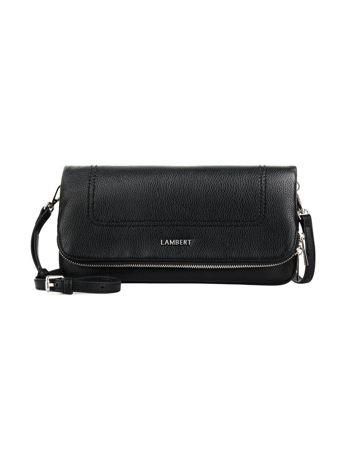 Le Adèle – sac à main 3-en-1 en cuir vegan noir Lambert