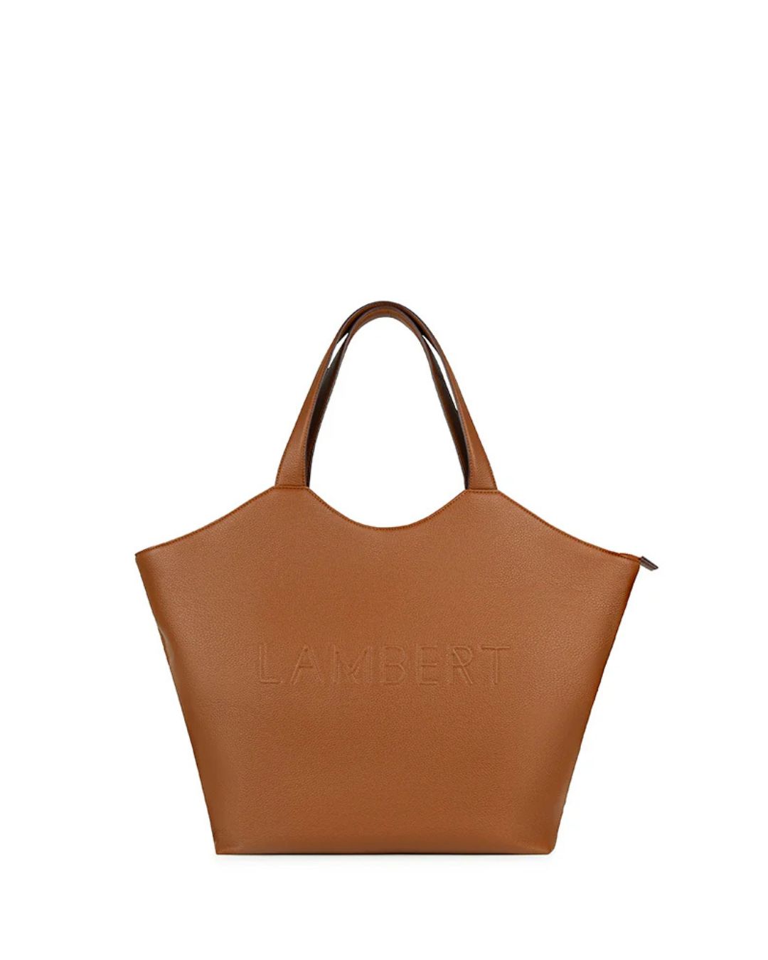 Le Sheila - Sac Tote en Cuir Vegan Affogato Lambert.