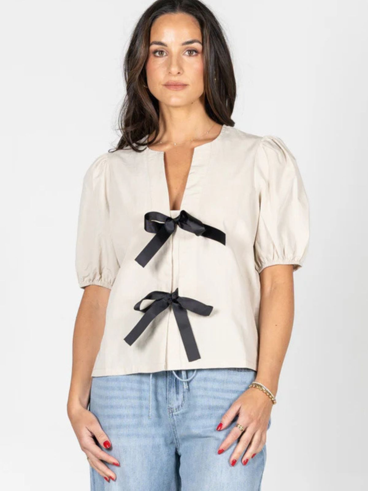 Blouse avec boucles C