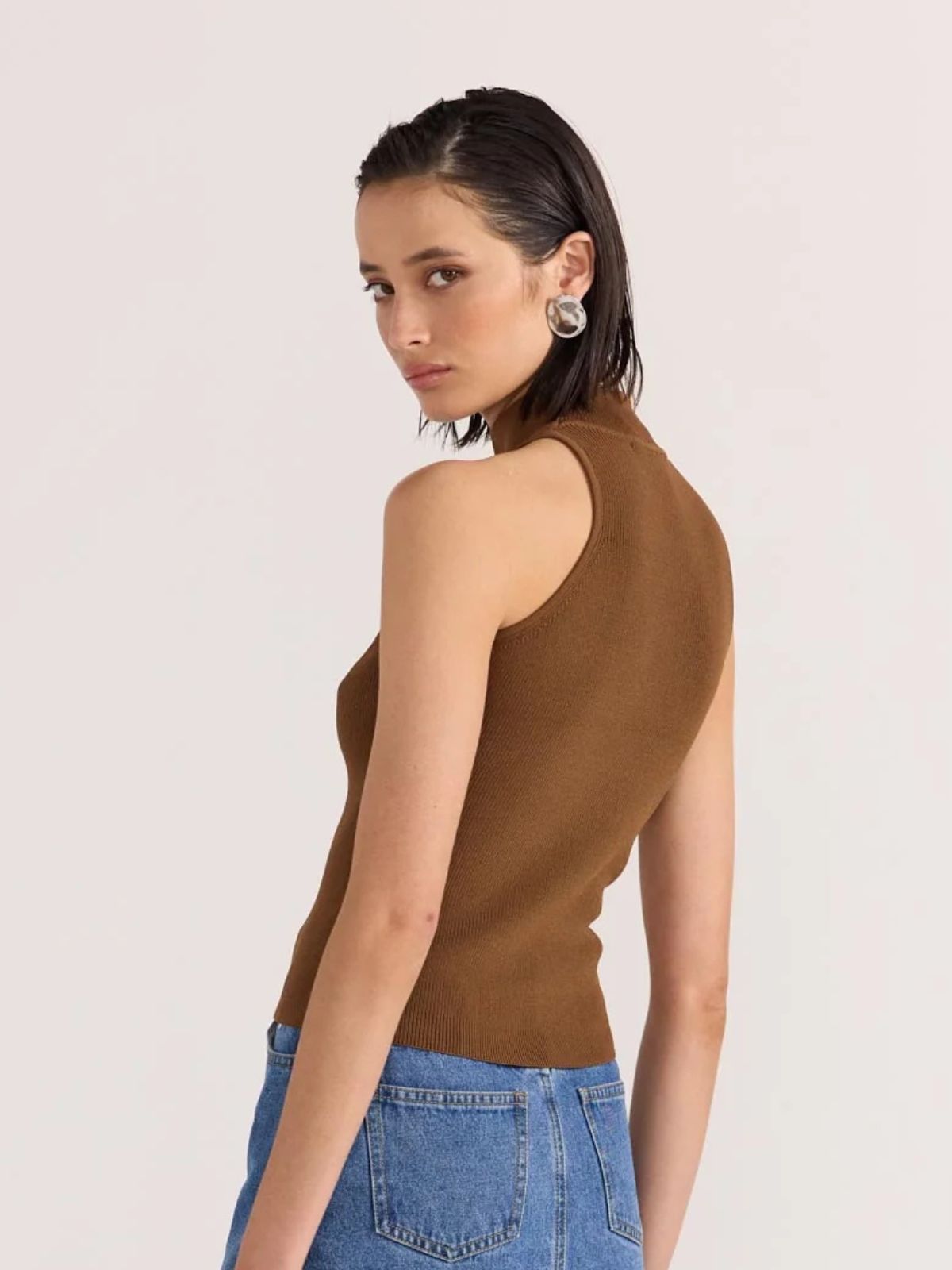 Uma High Neck Knit Top Staple the Label UT2501803
