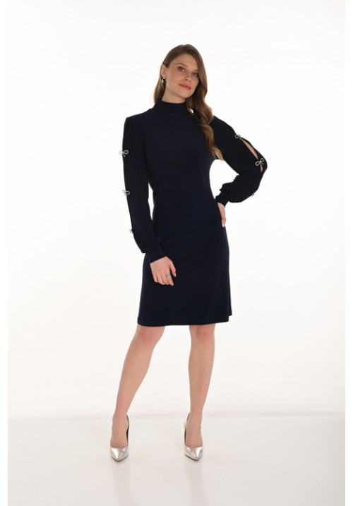Robe avec col et boucle à la manche Frank Lyman 