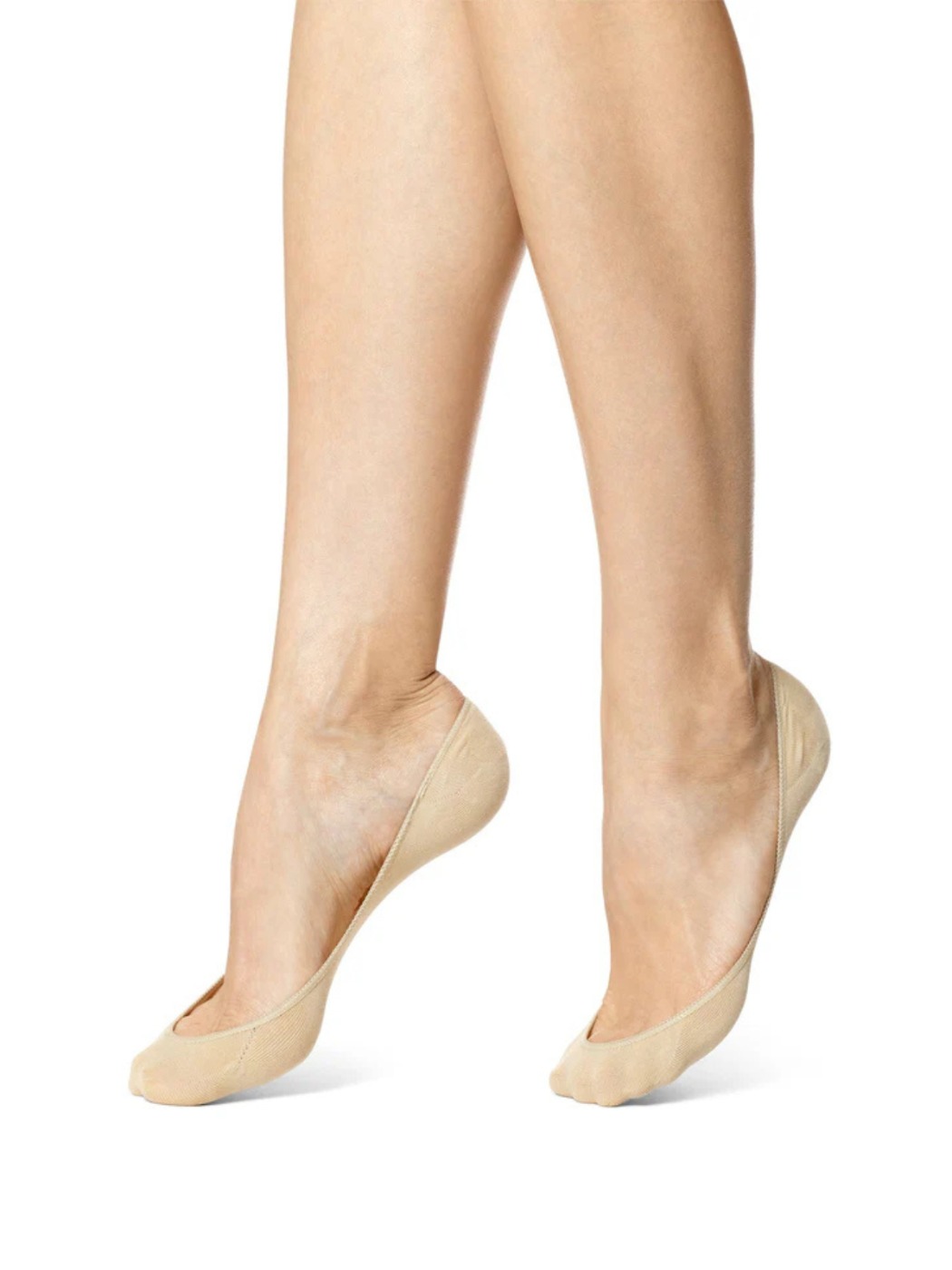 Bas Ballerines Coton Liner Silicone Hue 10238 