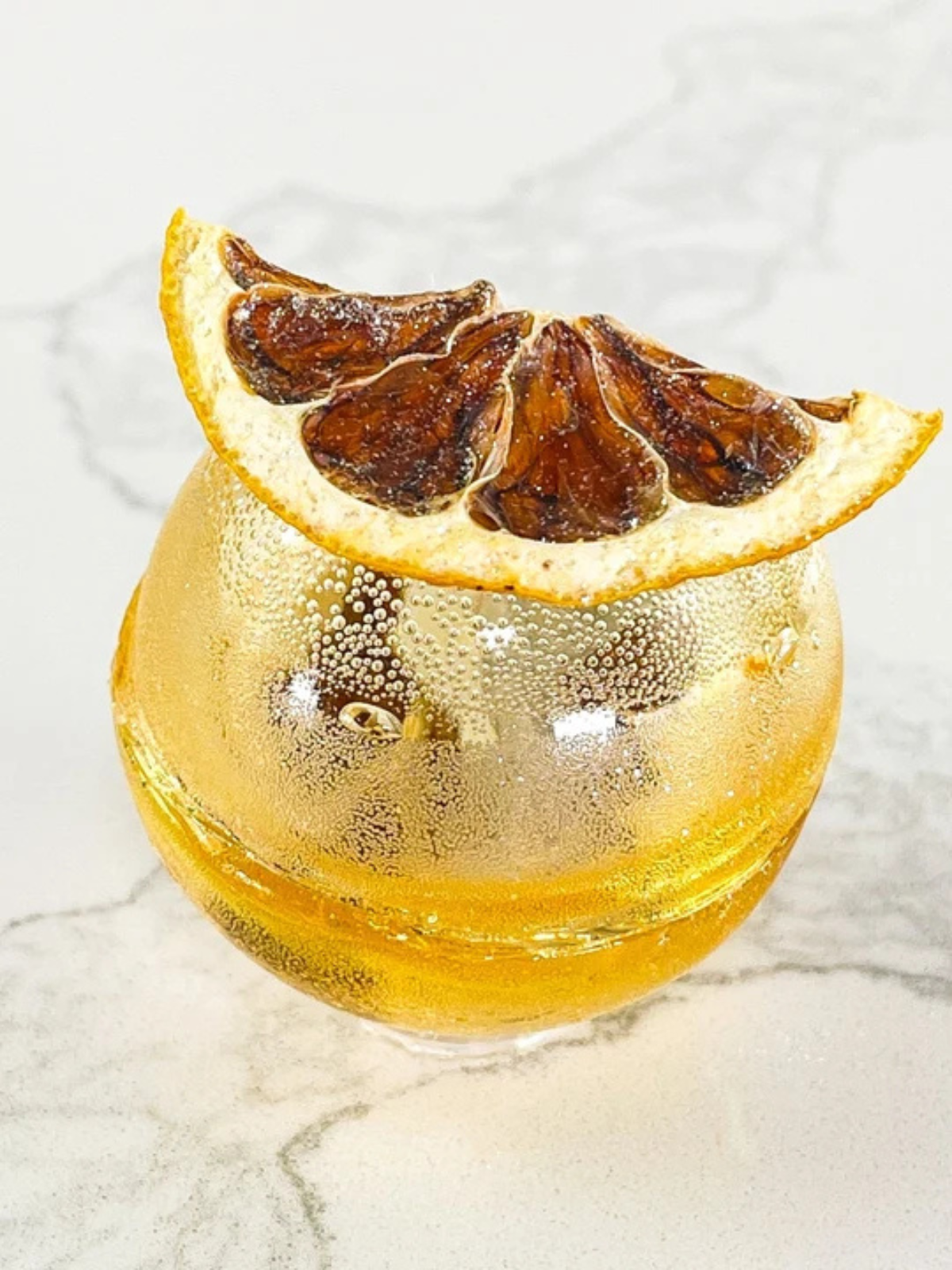 Bombe de thé au gingembre citron