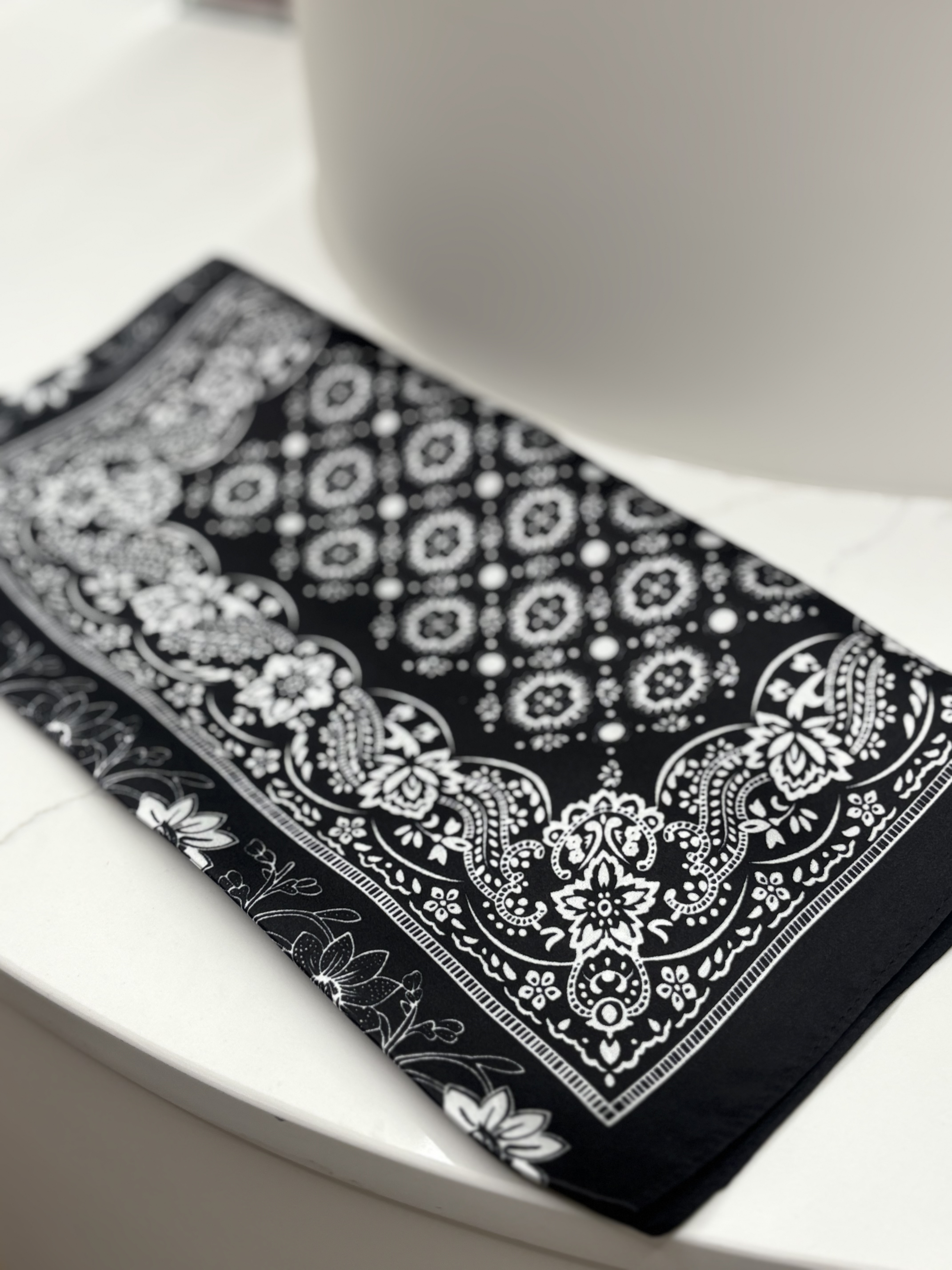 Foulard en soie Tom & Eva 