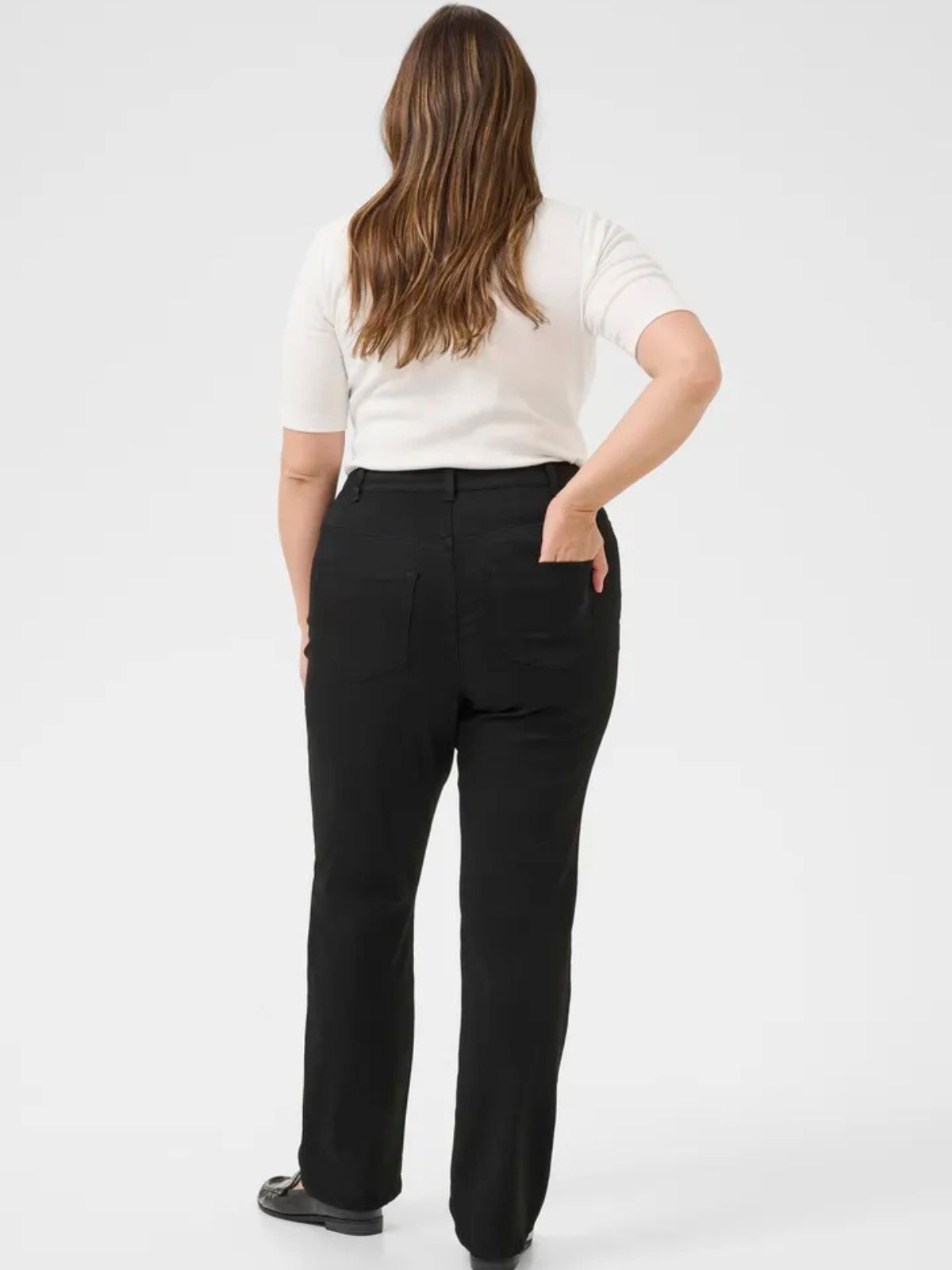 Jean à jambe droite Kaffe Curve 