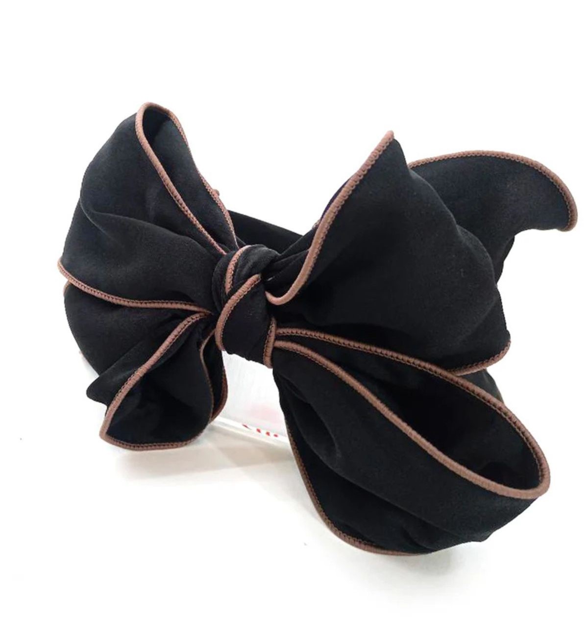 Bandeau avec un nœud et du passepoil Jacqueline Kent 