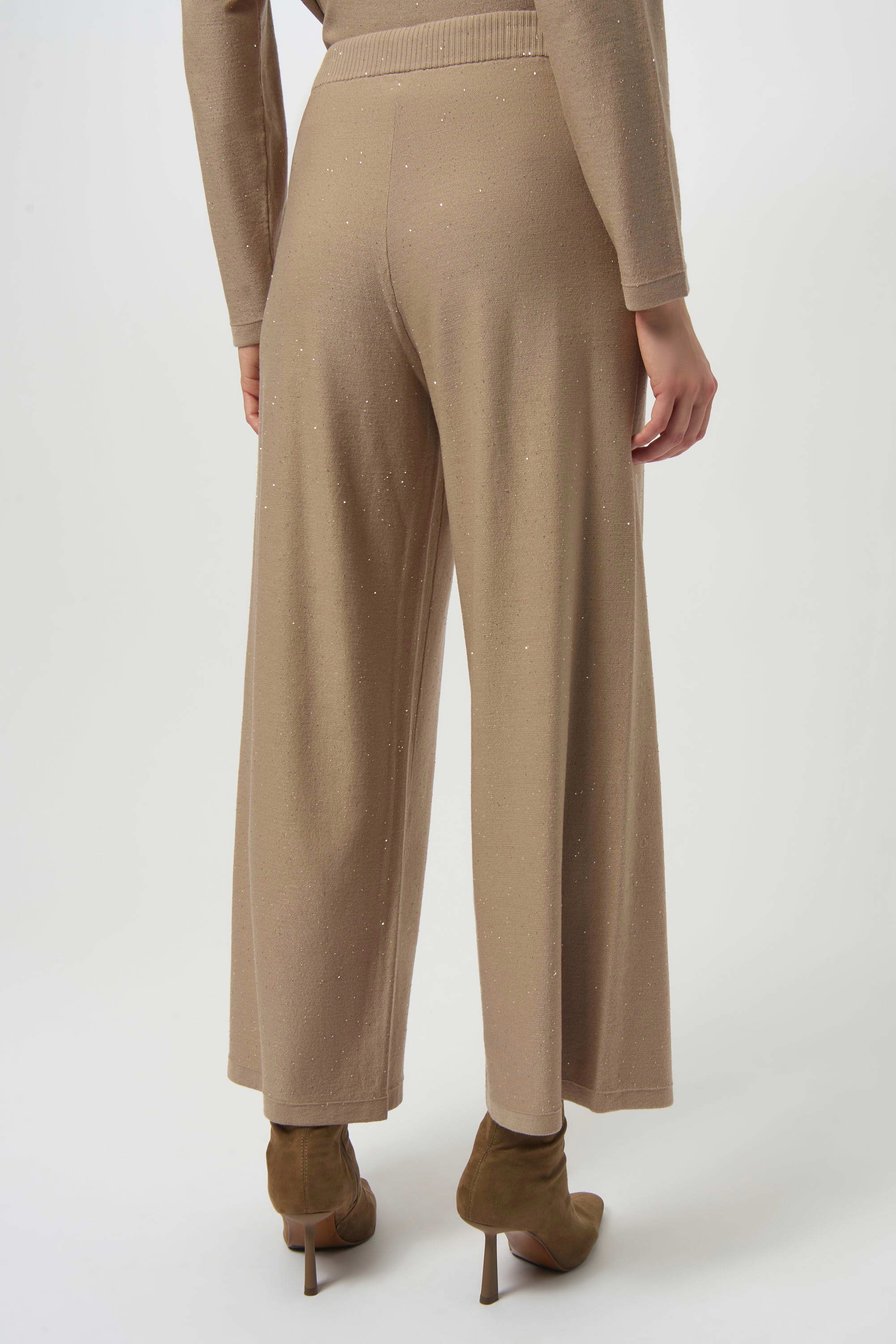 Pantalon culotte en tricot à paillettes Joseph Ribkoff 244922