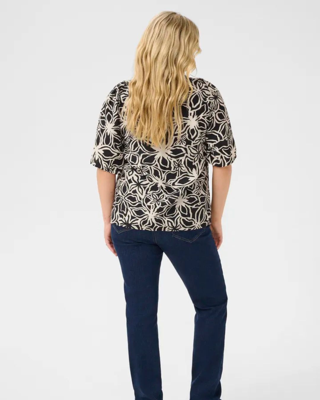 Blouse Col V KChaliah Kaffe Curve 10583039