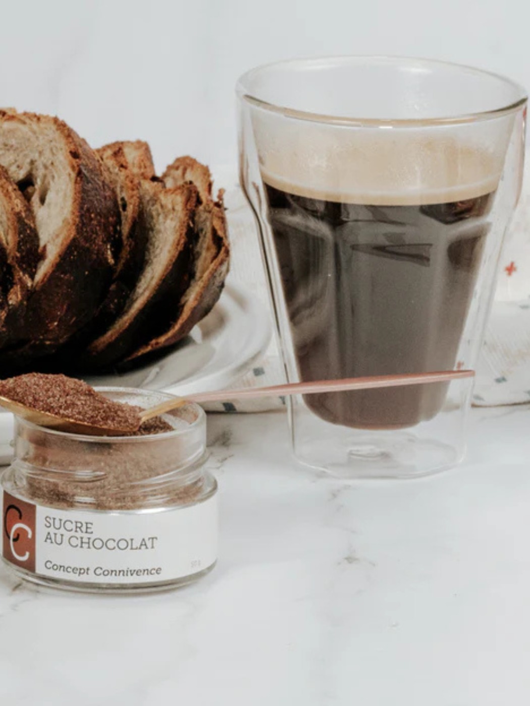 Sucre au chocolat - 100g Concept Connivence