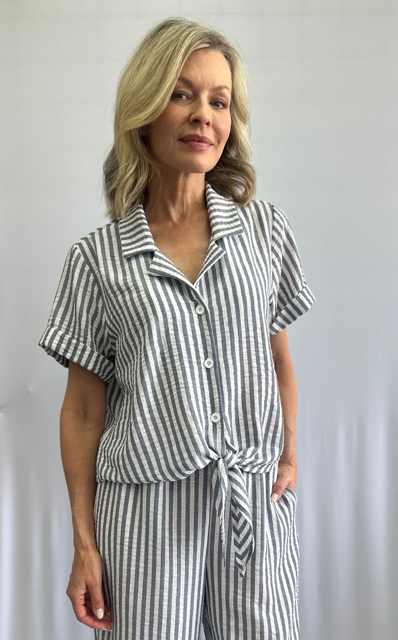 Chemise à rayures Soft Works 