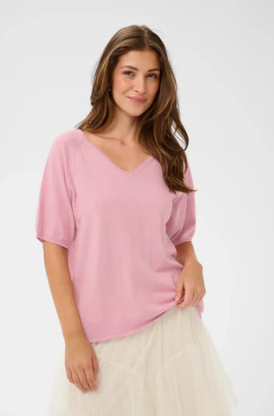 Blouse en tricot CRromane Cream