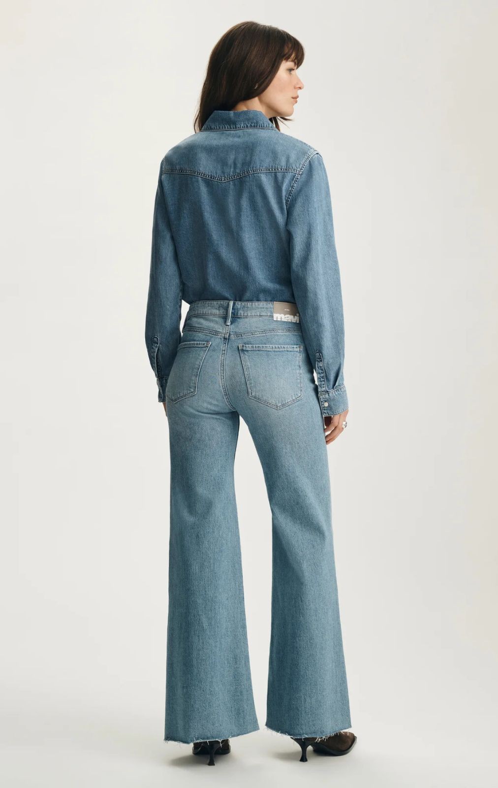 Jeans Grace flare Mavi 