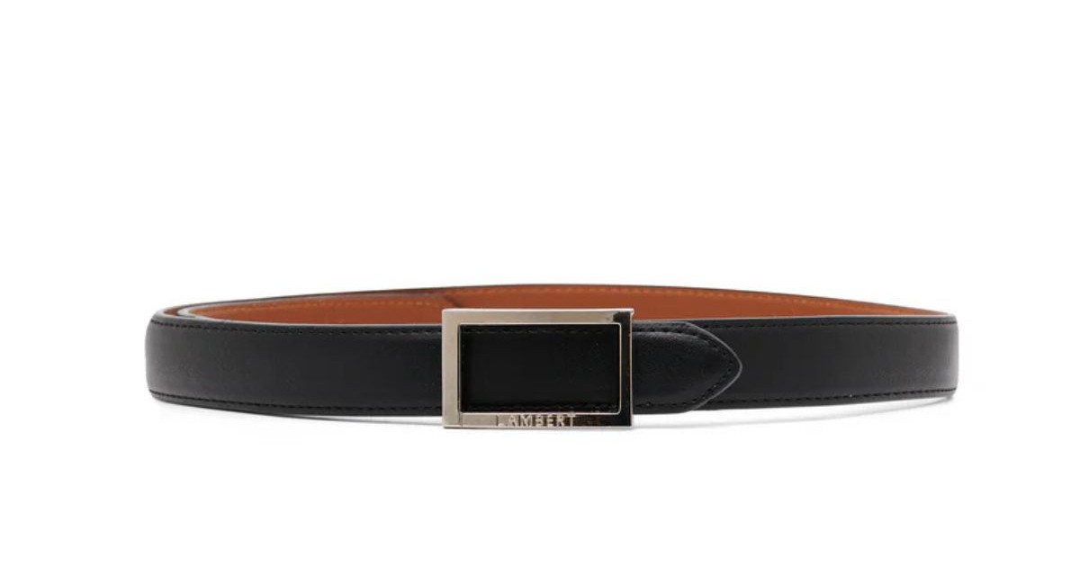 La ceinture réversible en cuir végane Cara Lambert 