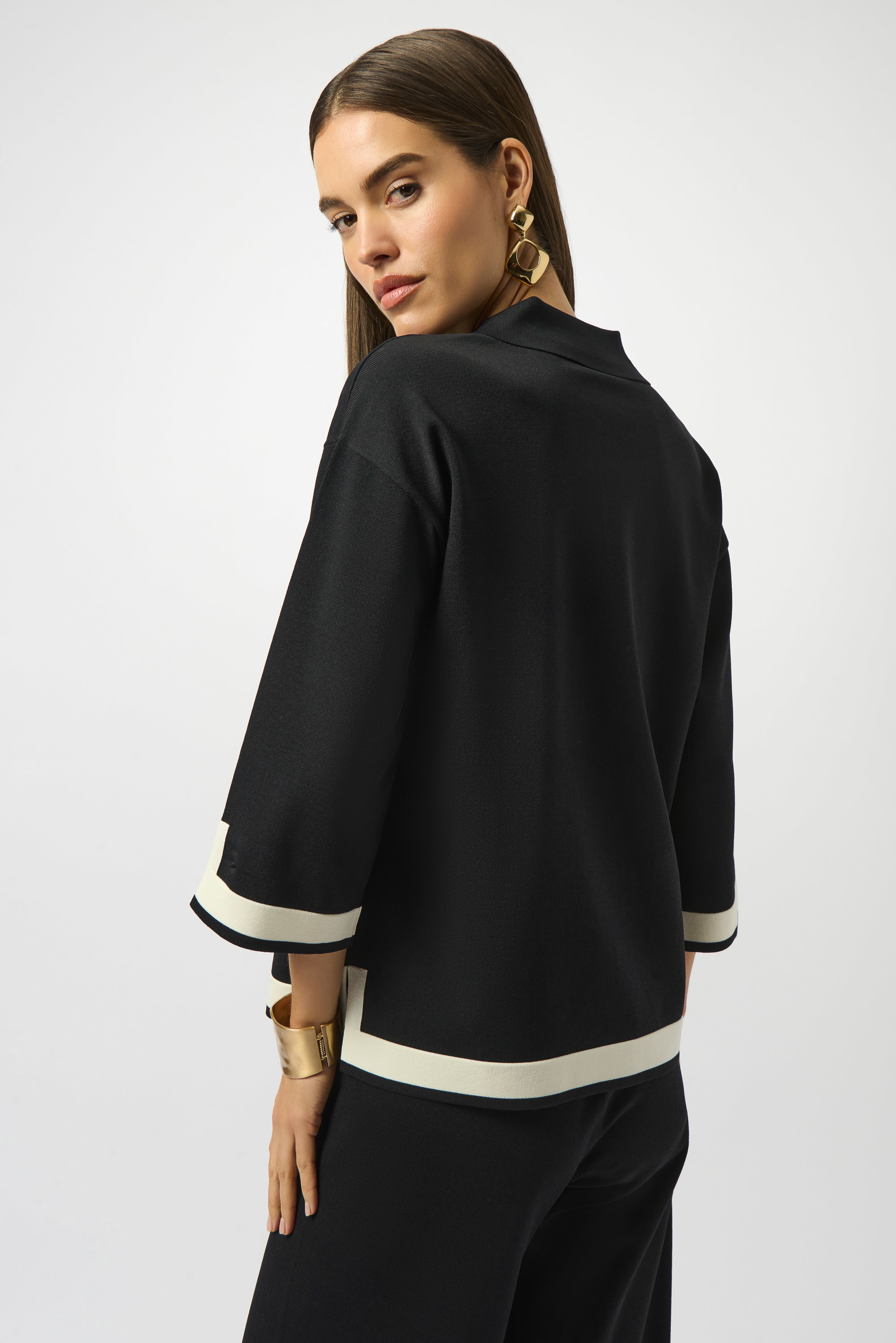 Haut en tricot bloc de couleurs Joseph Ribkoff 253909