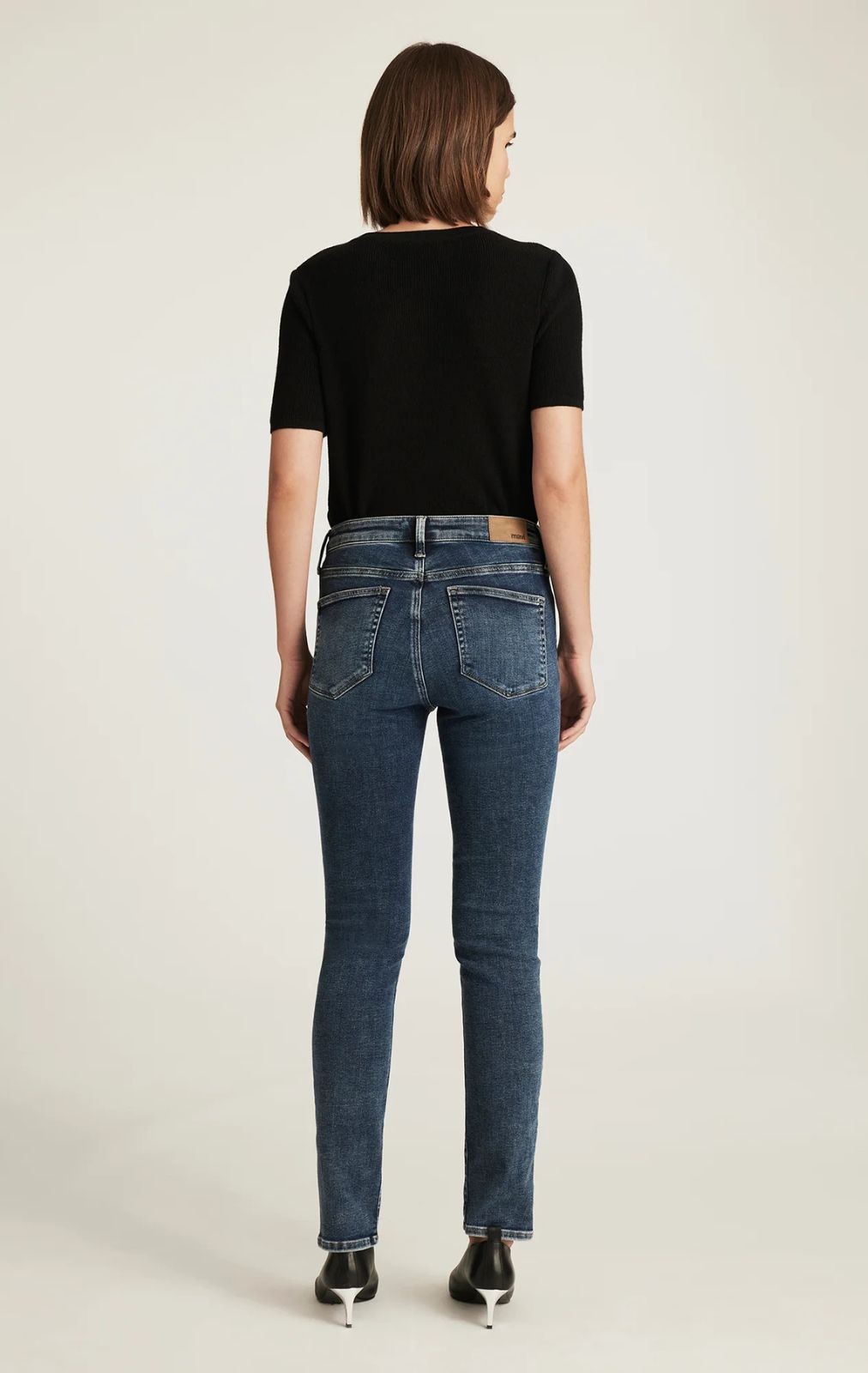 Jean boyfriend ajusté Kathleen Mavi