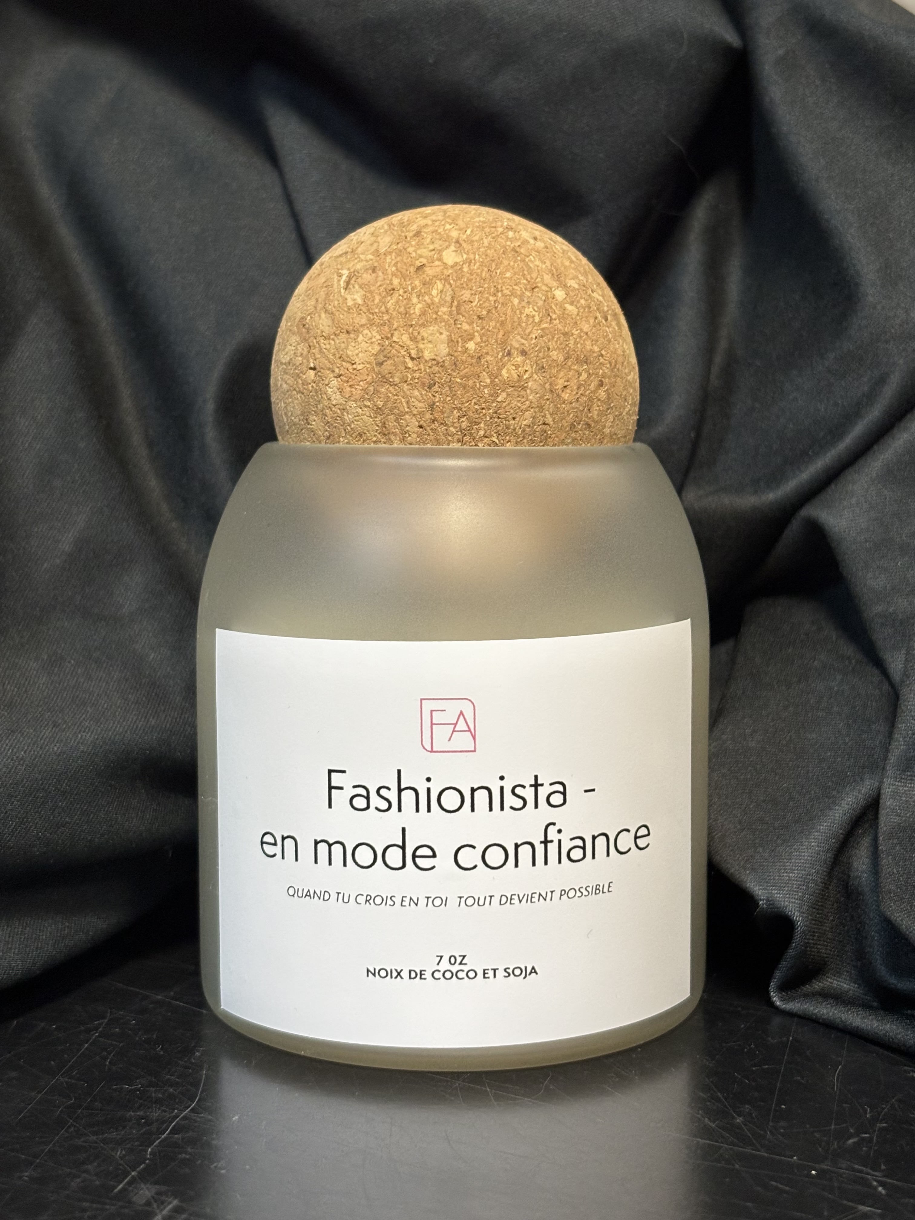 Chandelle Fashionista- En Mode Confiance (Poire et Mandarine)