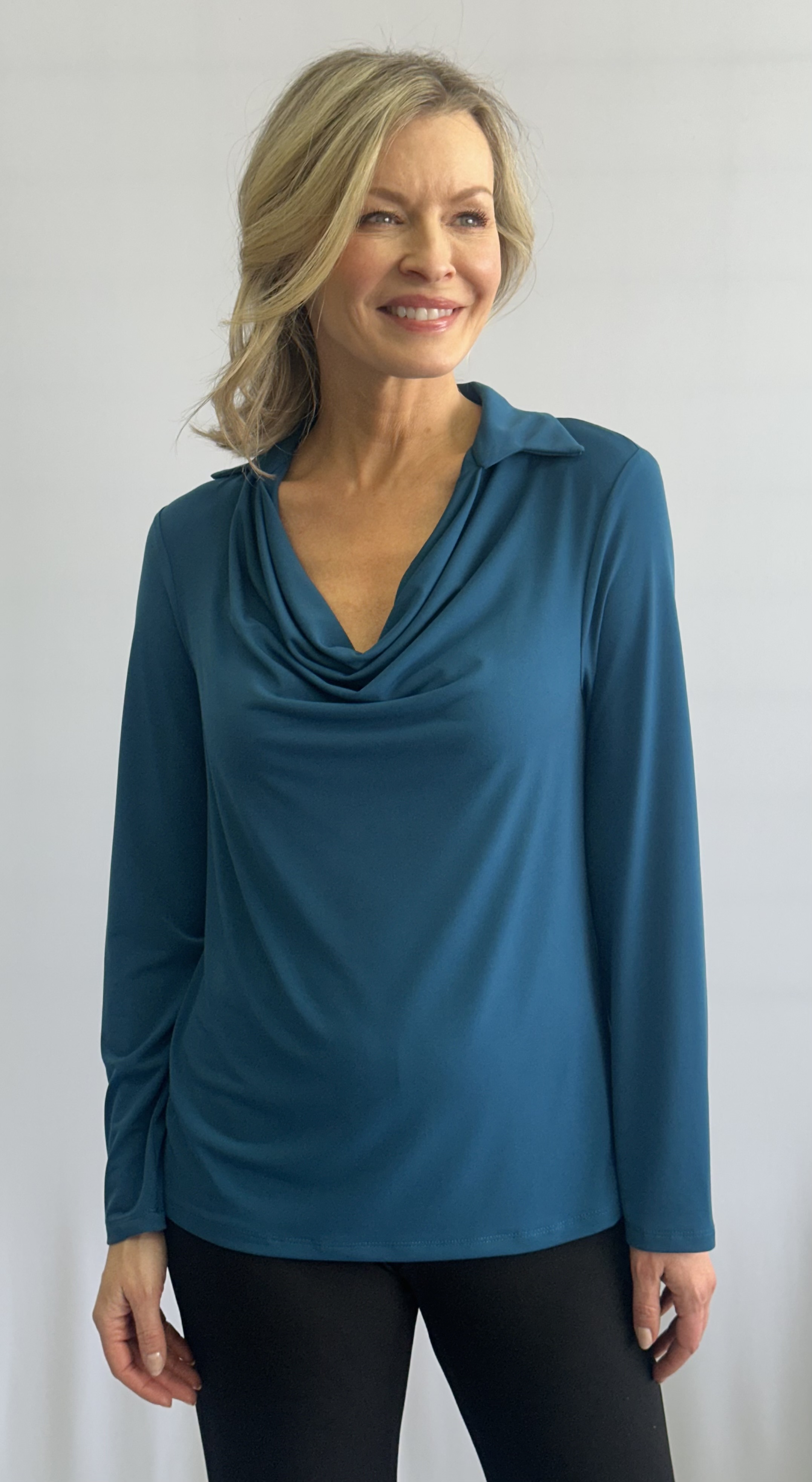 Blouse col tombant Soft Works