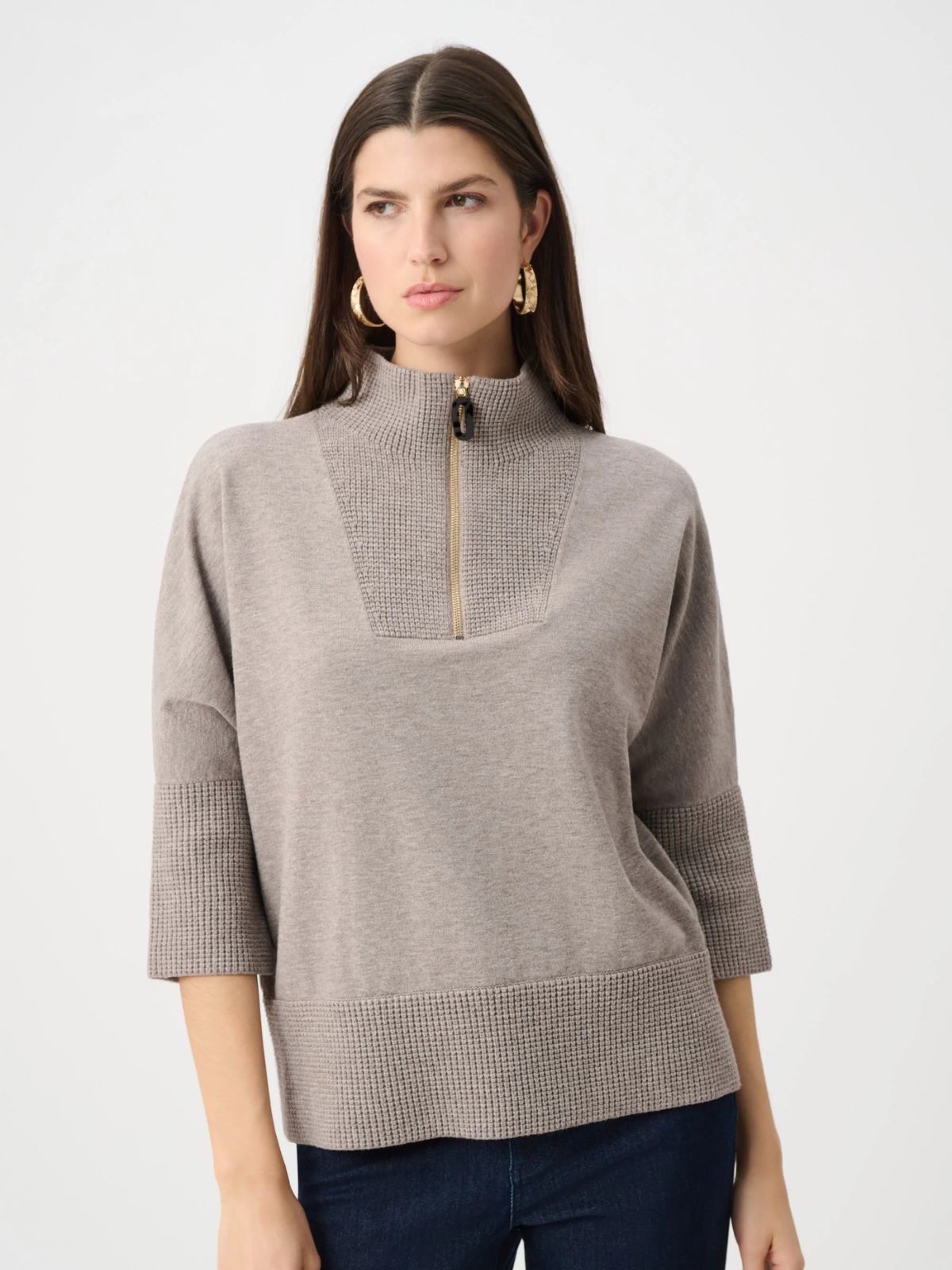 Pull en tricot à col entonnoir Joseph Ribkoff
