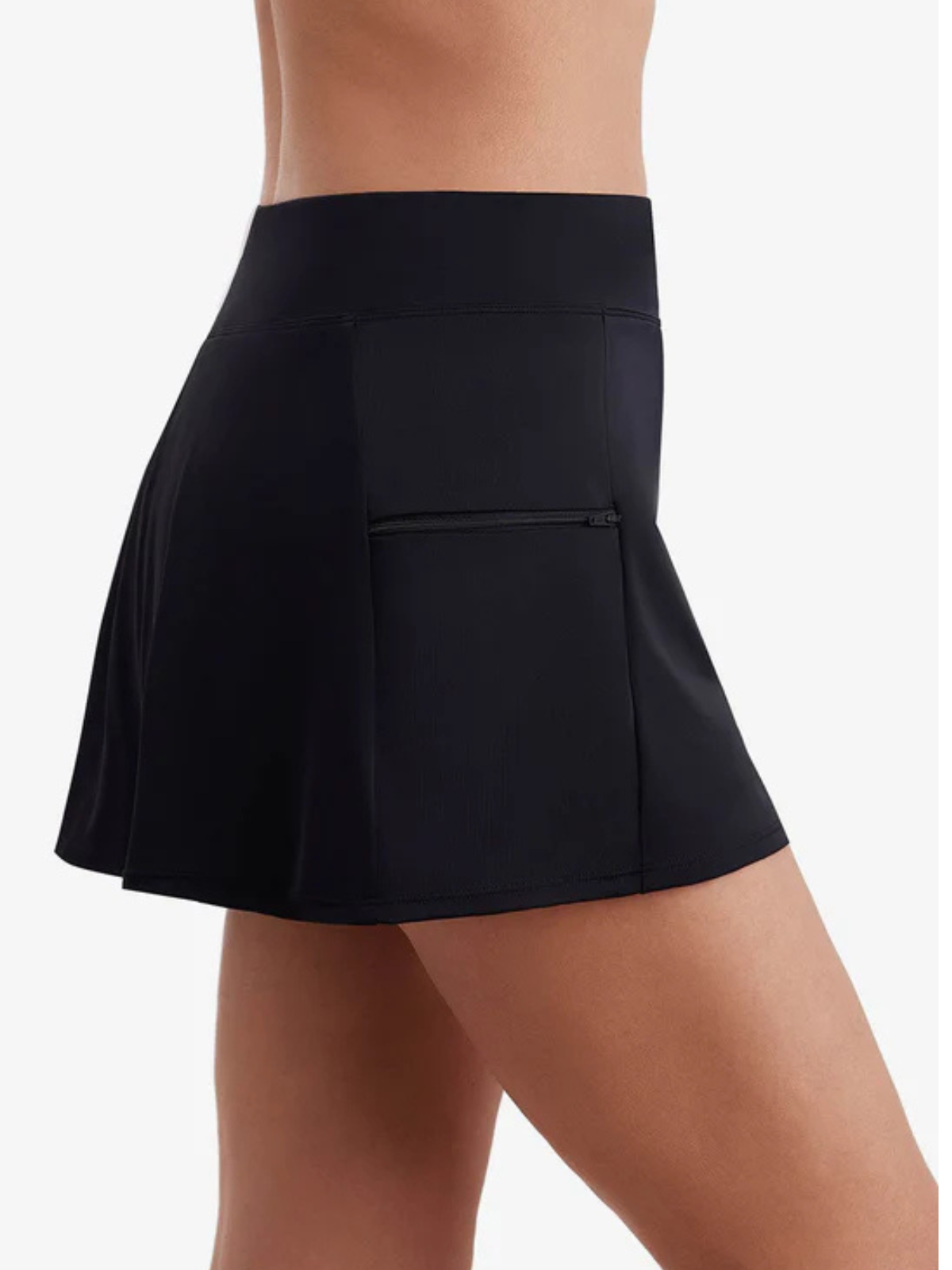 Jupe-short Divine avec poche et zip Shape Solver 7103843