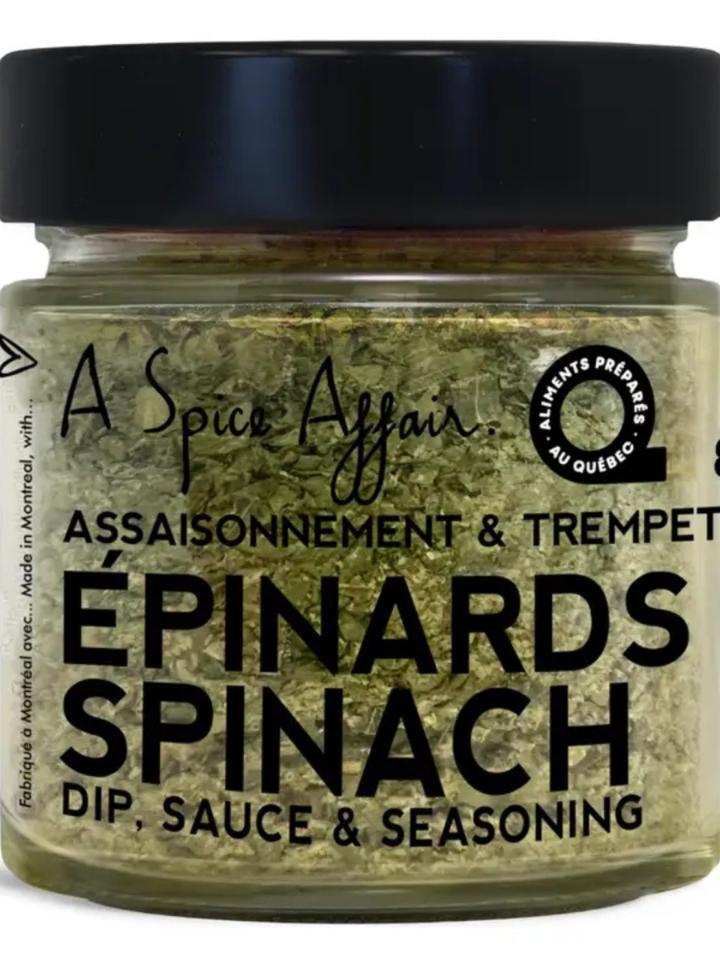 ASSAISONNEMENT & TREMPETTE AUX ÉPINARDS 80G A Spice Affair