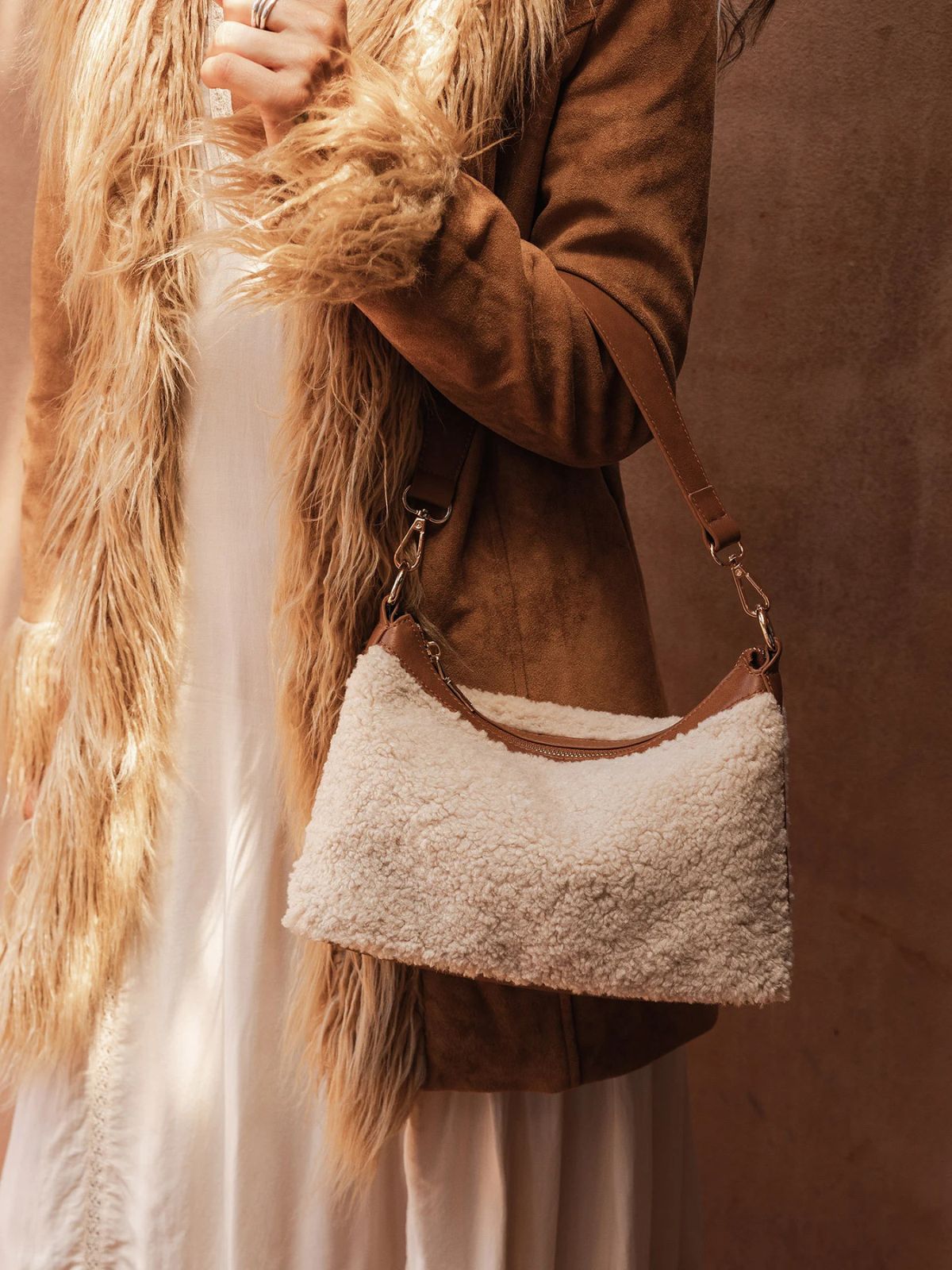 Sac à bandoulière Aspen Beige Louenhide