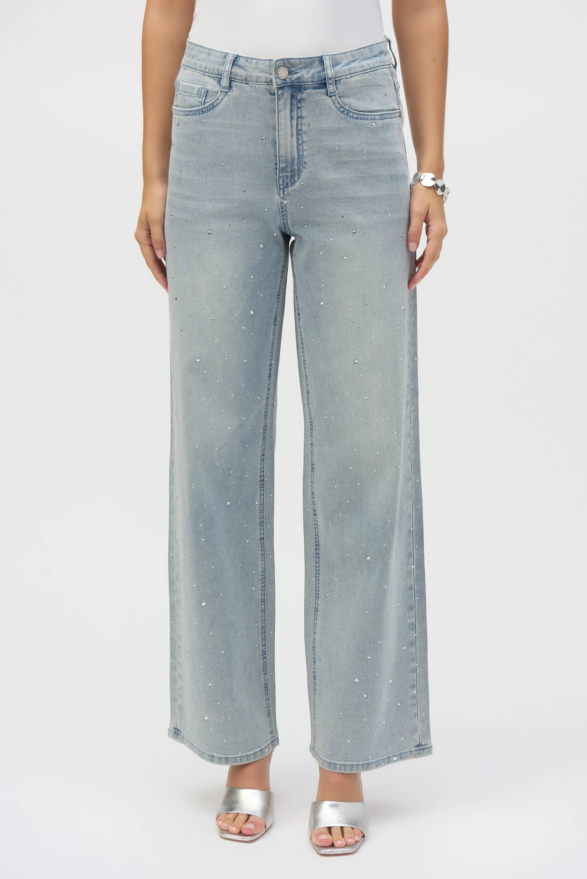Jeans avec cristaux Joseph Ribkoff 252916
