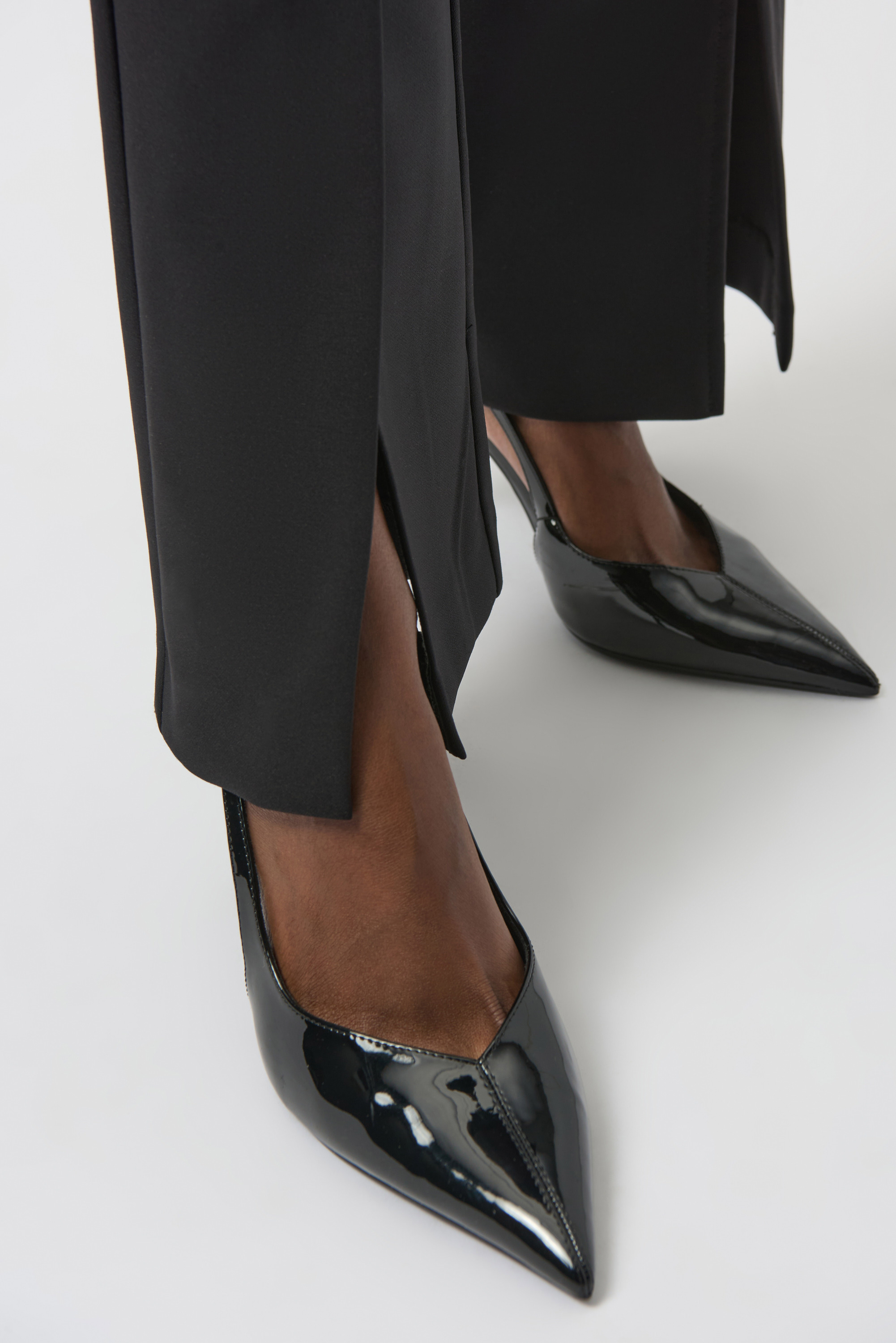 Pantalon droit en sergé luxueux à enfiler Joseph Ribkoff 254102