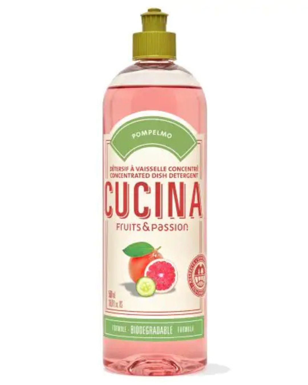 Détersif à Vaisselle Pompelmo 500ml
